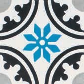 BALDOSA MOSAICO HIDRAULICO 20X20 MODELO 8B (COLORES 101, 201, 203, 502) - CDL